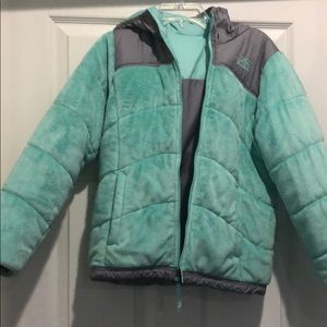 Girls North Face Reversible Coat
